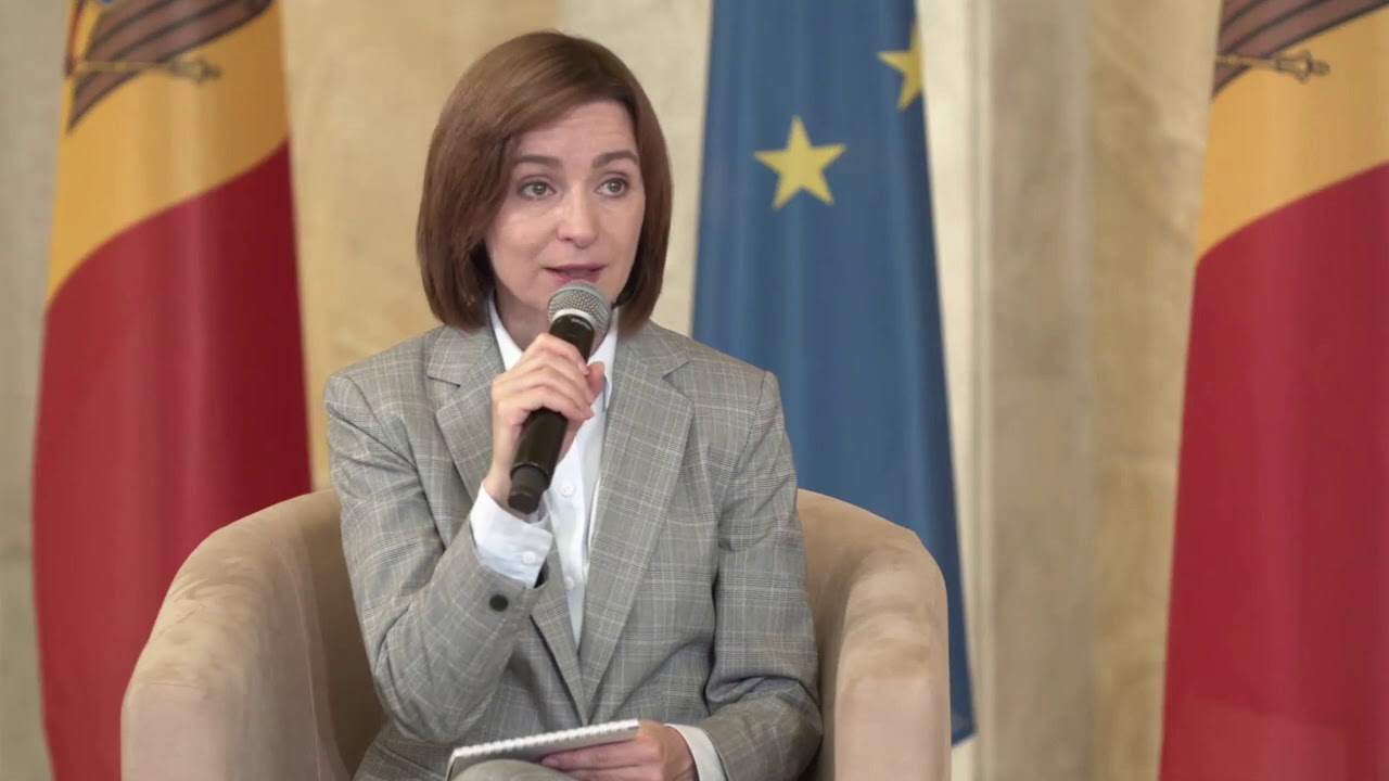 КОНФЕРЕНЦИЯ MAIA SANDU