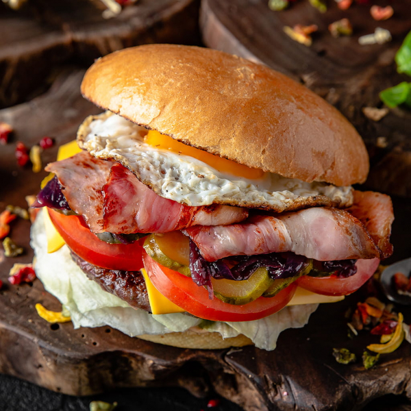 EGG BACON BURGER